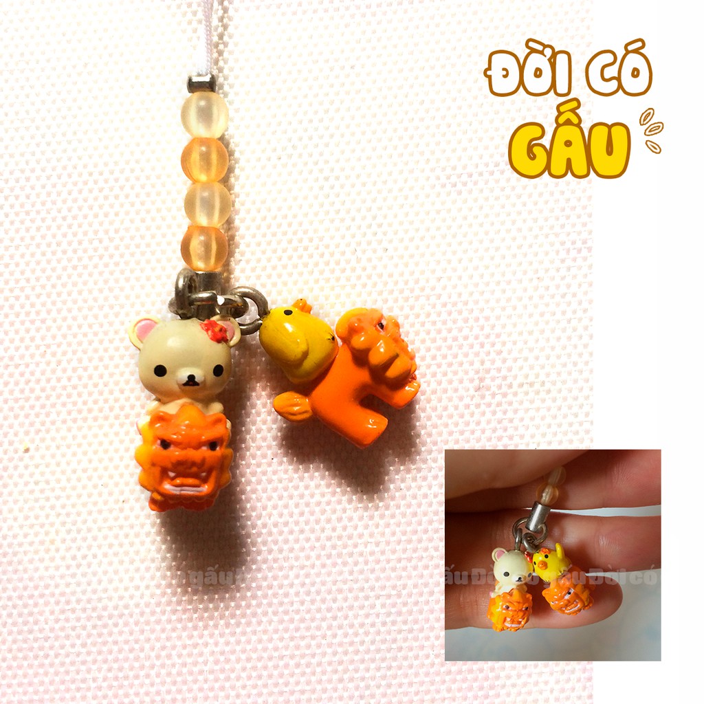 Bộ sưu tập Móc khóa mới 100% Rilakkuma và các biểu tượng văn hóa Nhật Bản, nhập trực tiếp từ Nhật