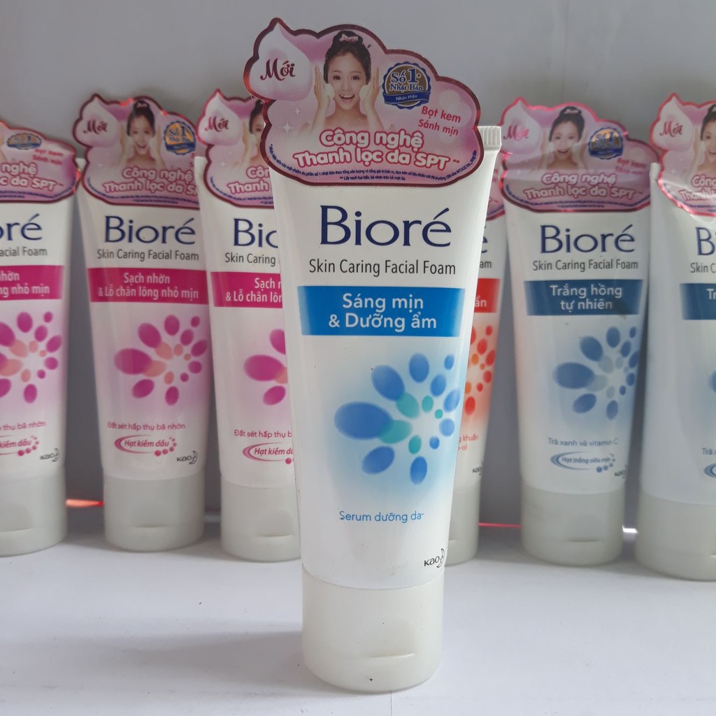 SỮA RỬA MẶT BIORE TRẮNG HỒNG TỰ NHIÊN 50G | BigBuy360 - bigbuy360.vn