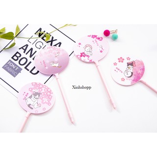 Bút Quạt Mèo Lười