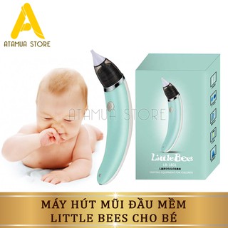 [Có Vdeo Thật] Máy Hút Mũi Đầu Mềm Cầm Tay Thông Minh Pin Sạc Cho Bé Yêu