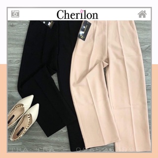 QUẦN ỐNG RỘNG KHOÁ SƯỜN SIÊU SANG  Cherilon