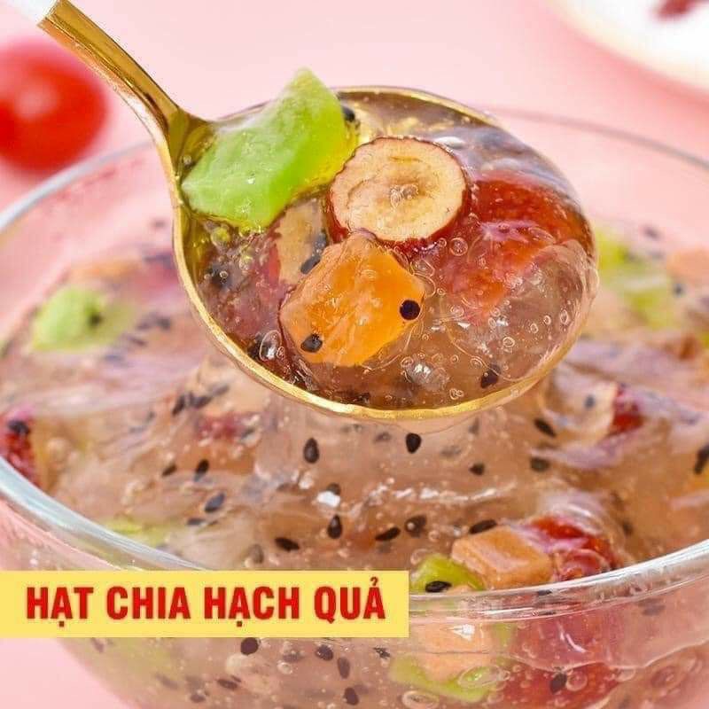 Bột Củ Sen Mix Hạt Dinh Dưỡng, Dưỡng Nhan, Ăn Kiêng, Bột Củ Sen Hạt Chia Hạnh Quả - Ăn Vặt 492