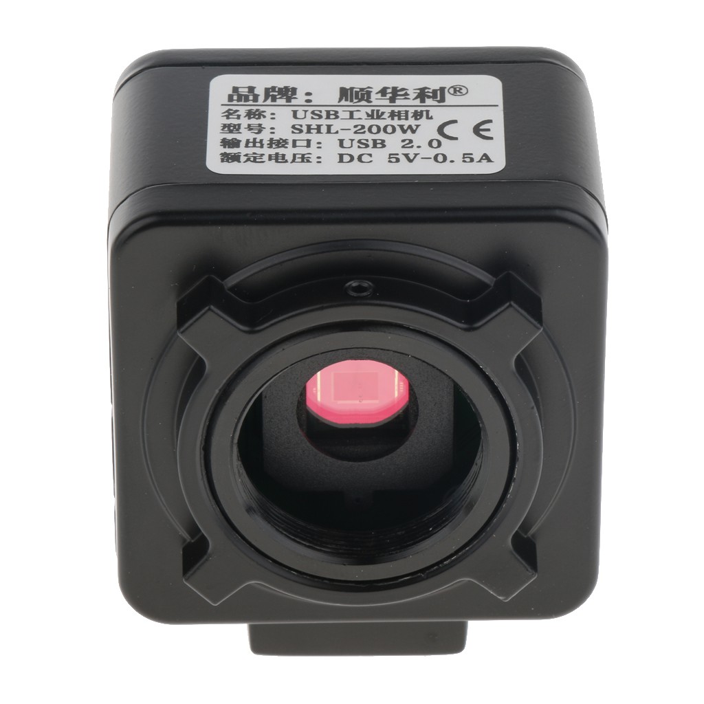 Bộ camera kính hiển vi USB 2.0 HD 2MP CCD CMOS C/CS-Mount kèm cáp dùng cho công n