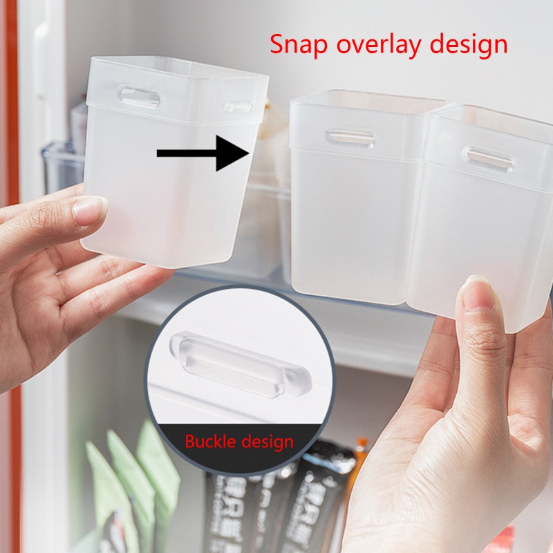 Hộp Đựng Thực Phẩm Phân Loại Gắn Cửa Tủ Lạnh / Tủ Lạnh Tiện Dụng