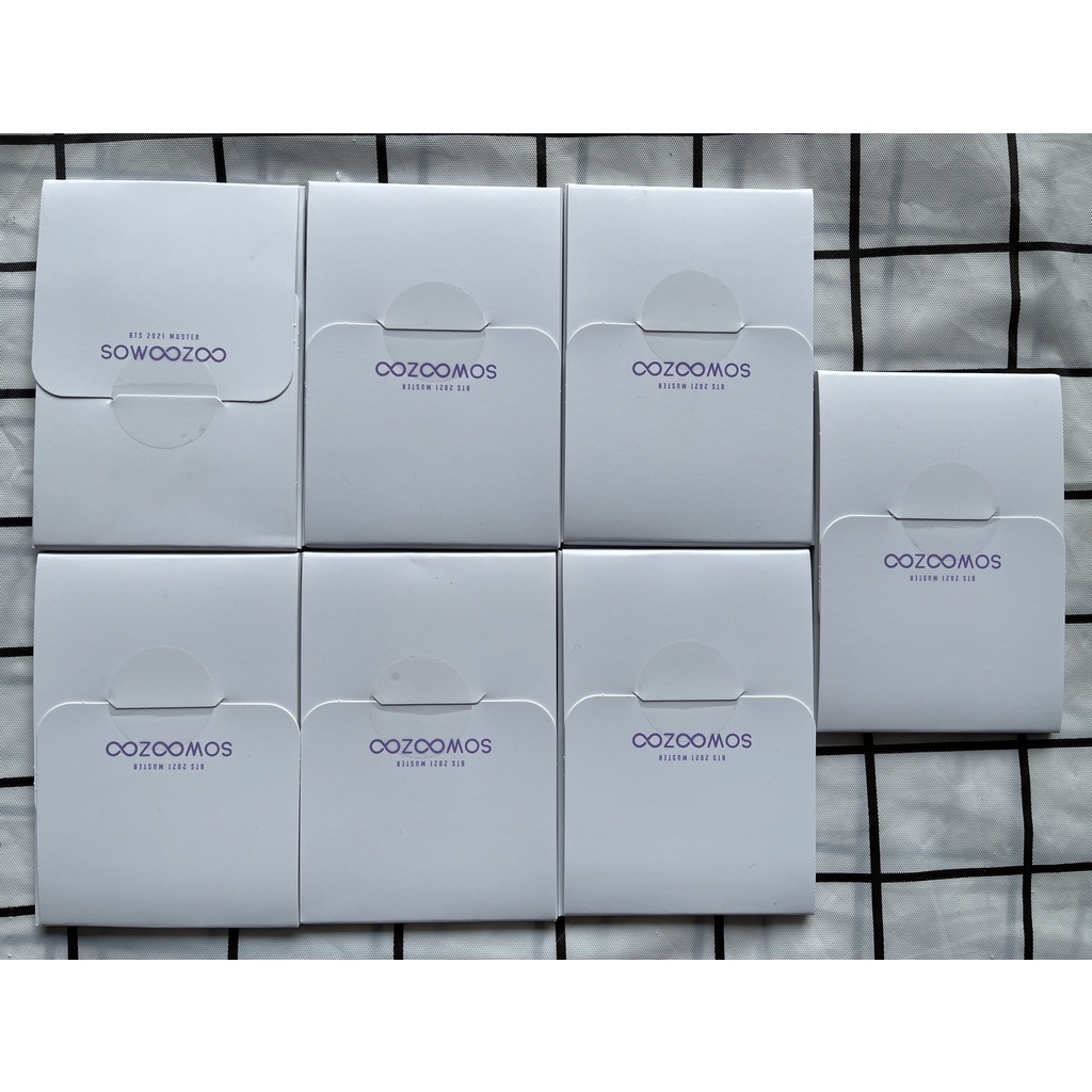 Chính hãng Mini photocard Sowoozoo mini ptc Bts