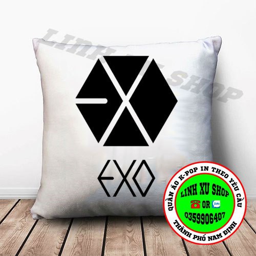 Gối EXO in theo yêu cầu