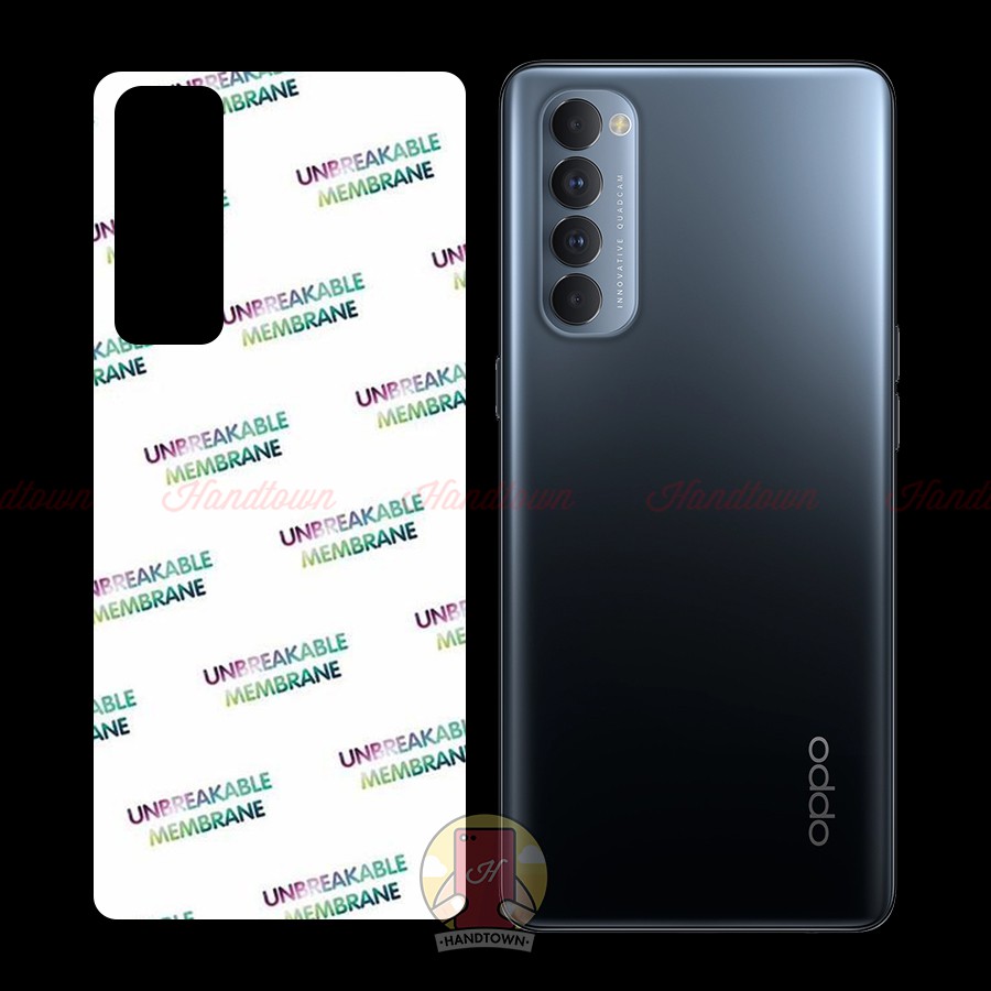 Dán Ppf Mặt Lưng Oppo Reno4 / Reno4 Pro Hiệu Ứng Cầu Vồng Không Full Viền