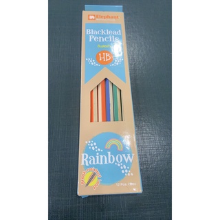 Bút chì gỗ HB THÁI LAN - Rainbow Elephant (Cây)
