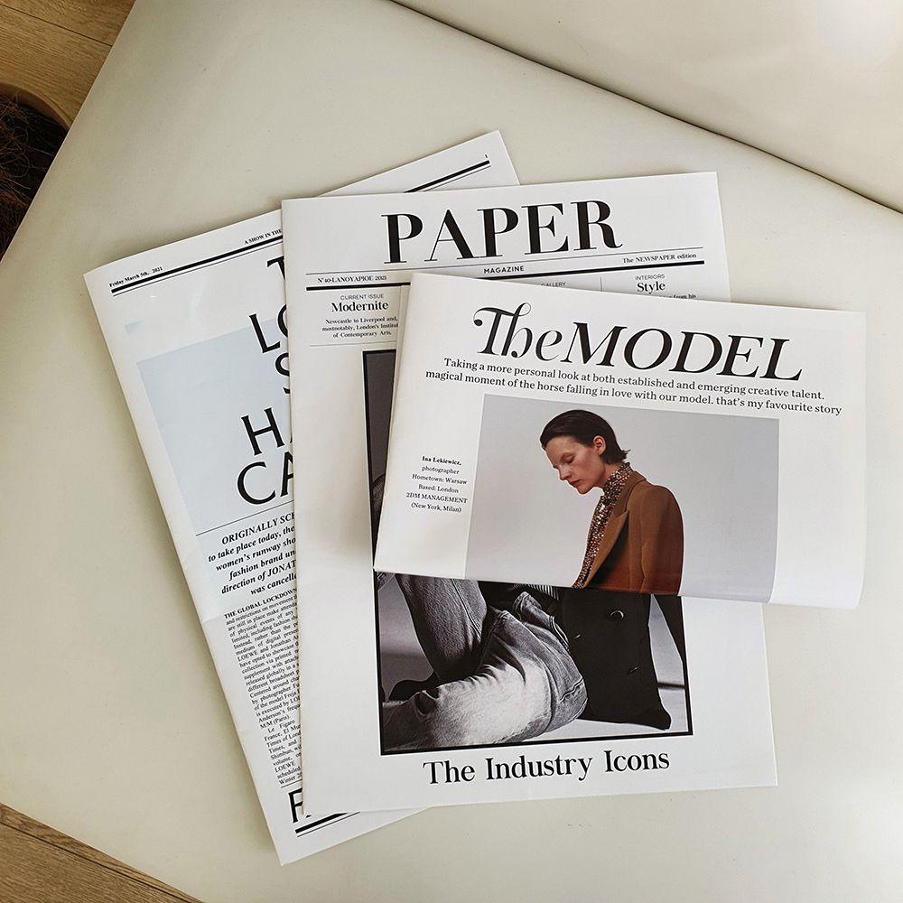 BTLIMER Tạp Chí Làm Phông Nền Chụp Ảnh Đa Năng