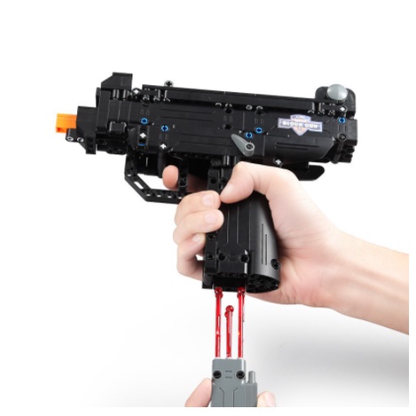 Đồ Chơi Lắp Ghép Lego, Lắp Ráp Mô Hình Sung Model C81008 Mini Uzi 359 PCS