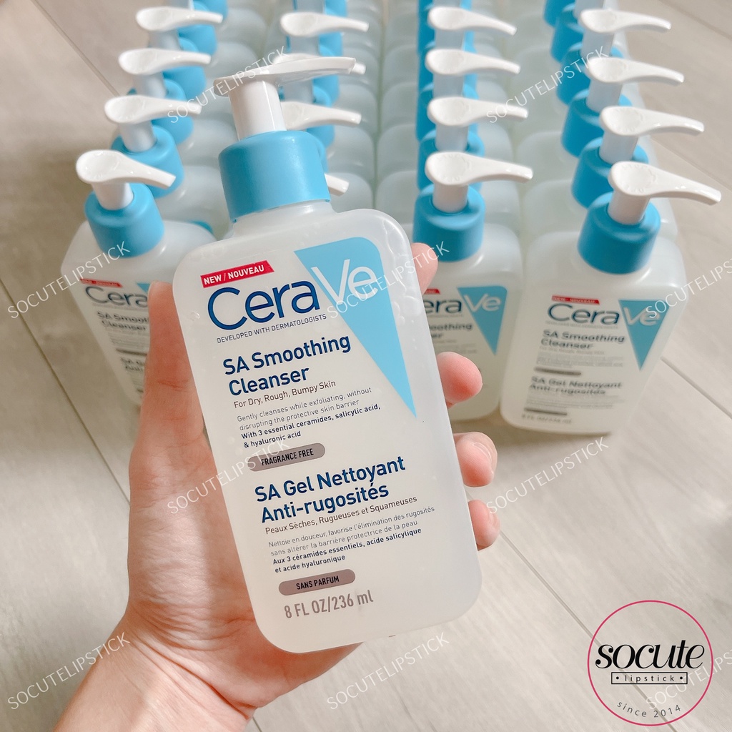 Sữa rửa mặt Cerave SA Smoothing Cleanser 236ml