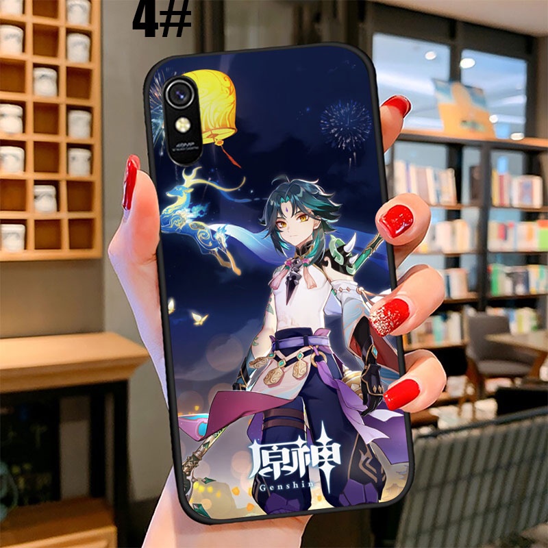 Ốp Điện Thoại Họa Tiết Genshin Impact Cho Xiaomi Redmi Note 9 Pro Max Prime 9T 9S 9C NFC 40QQA