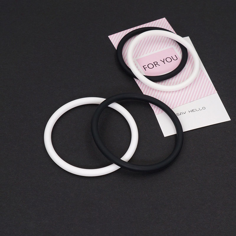 Gd Vòng Tay Silicon Màu Trắng Đen Phong Cách Bigbang Kwon Zhilong Đường Phố Hàn Quốc Dễ Phối Đồ Cho Nam Và Nữ Haobing Boutiqu