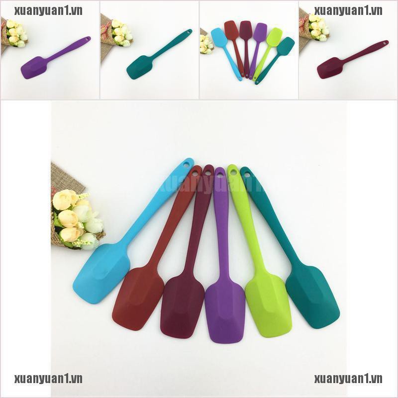[XUANYUAN1] Muỗng Silicone Cao Su Tích Hợp Xẻng Làm Bánh