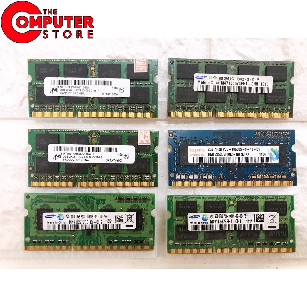 💥 RAM Laptop 4G PC3L DDR3 cũ tháo máy Bus 1600 MHz (Ram Laptop PC3L-4G cũ) (FREE SHIP ĐƠN TỪ 50K )