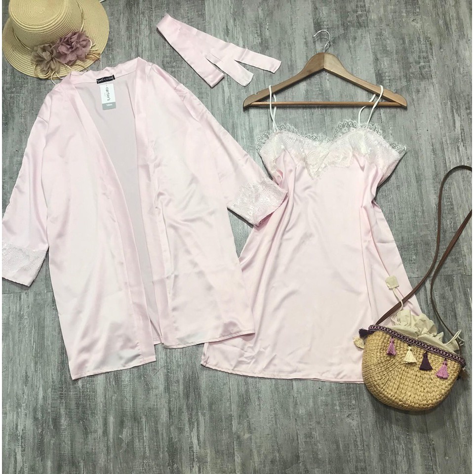 Sét Lụa Đi Ngủ 2 Món Cực Hót G&H009 | BigBuy360 - bigbuy360.vn