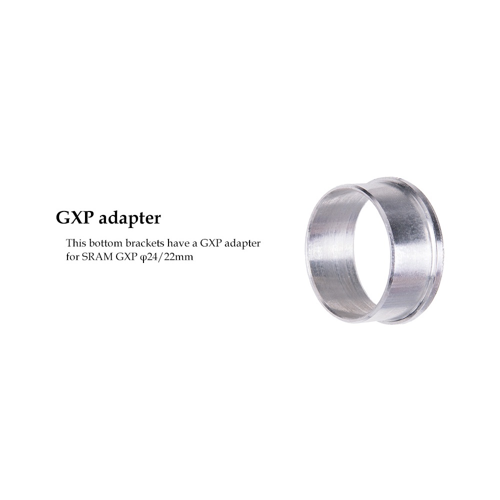 Vòng bi lỗ trung tâm trục dưới ZTTO BB109 cho xe đạp BSA68 73 BSA MTB 24mm 22mm GXP m8000 BB BBR60