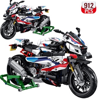 Đồ chơi lắp ráp technic 672004 bmw m1000rr motorcycle xe đua phân khối lớn lemoshop