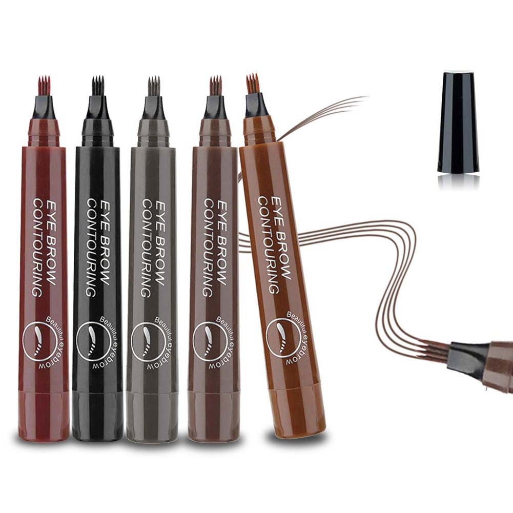 [Hàng mới về] Bút chì kẻ lông mày chống thấm nước không nhòe lâu trôi dễ lên màu