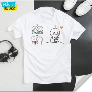 Áo Thun Unisex In Hình Mochi Cute Mẫu Mới Giá Tốt F627L7