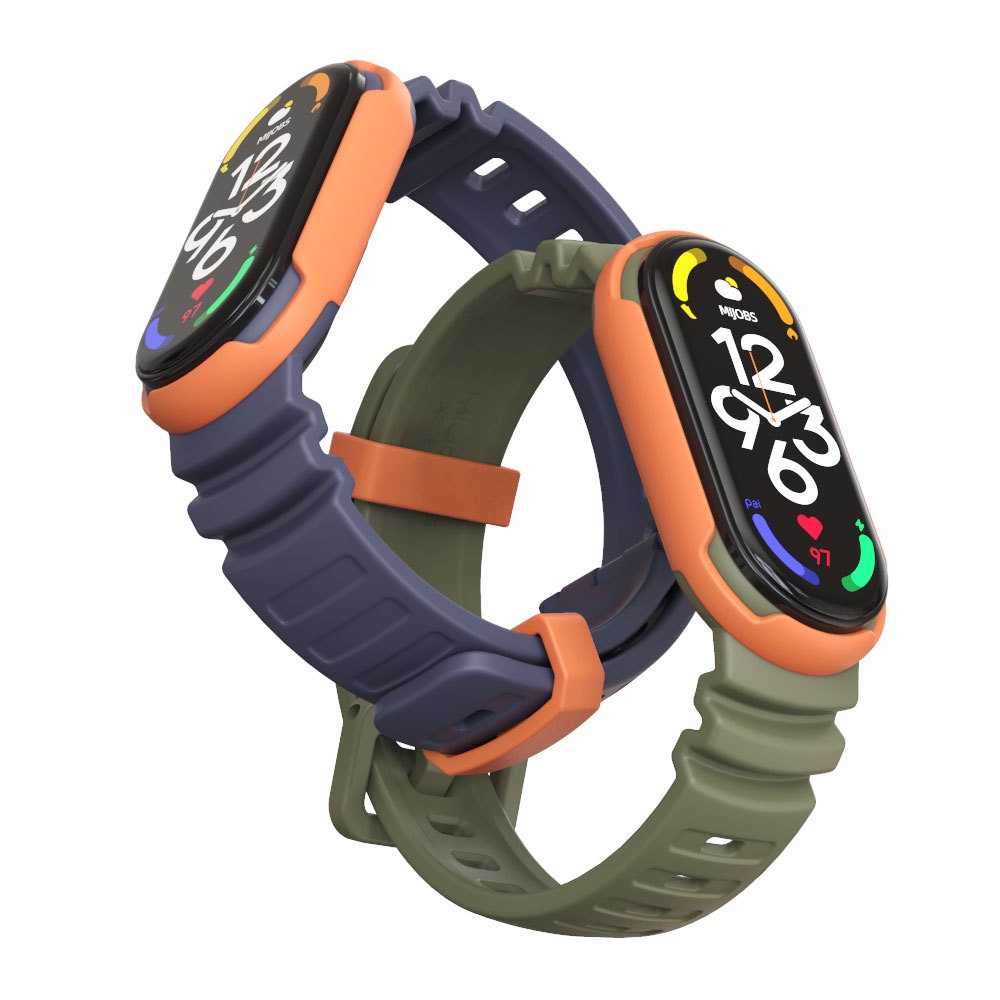 Ốp Silicone Bảo Vệ Cho Vòng Đeo Tay Thông Minh Xiaomi Miband Mi Band 7