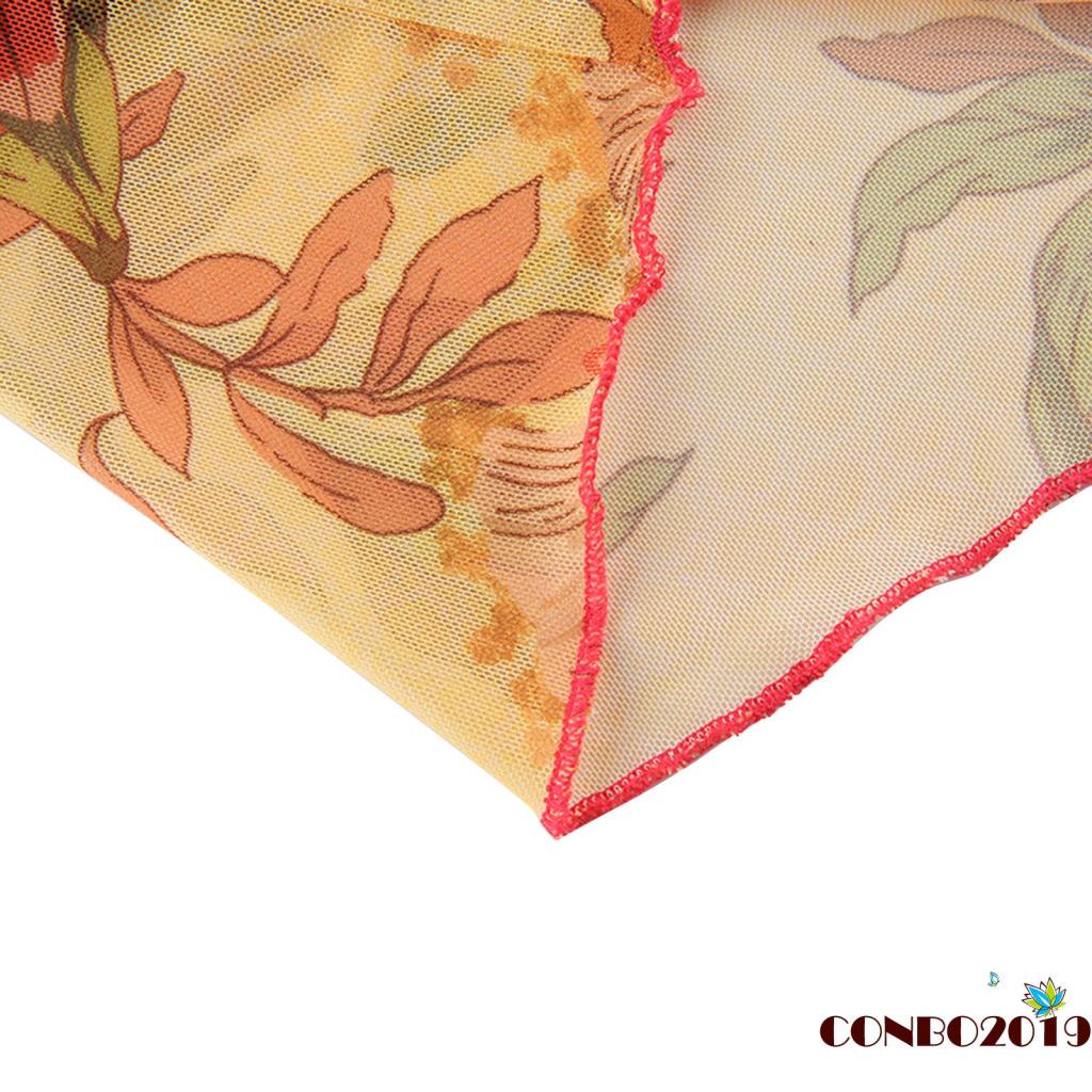 Áo Sát Nách Phối Lưới In Hoa Thời Trang Mùa Hè Quyến Rũ Cho Nữ