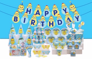 Set trang trí sinh nhật cho bé