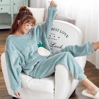 Bộ ngủ lót lông kute