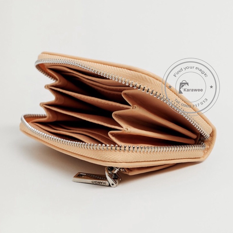 Ví ngắn Safiano Mango - Karawee