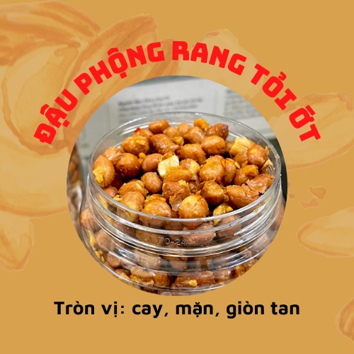 Đậu phộng rang tỏi ớt