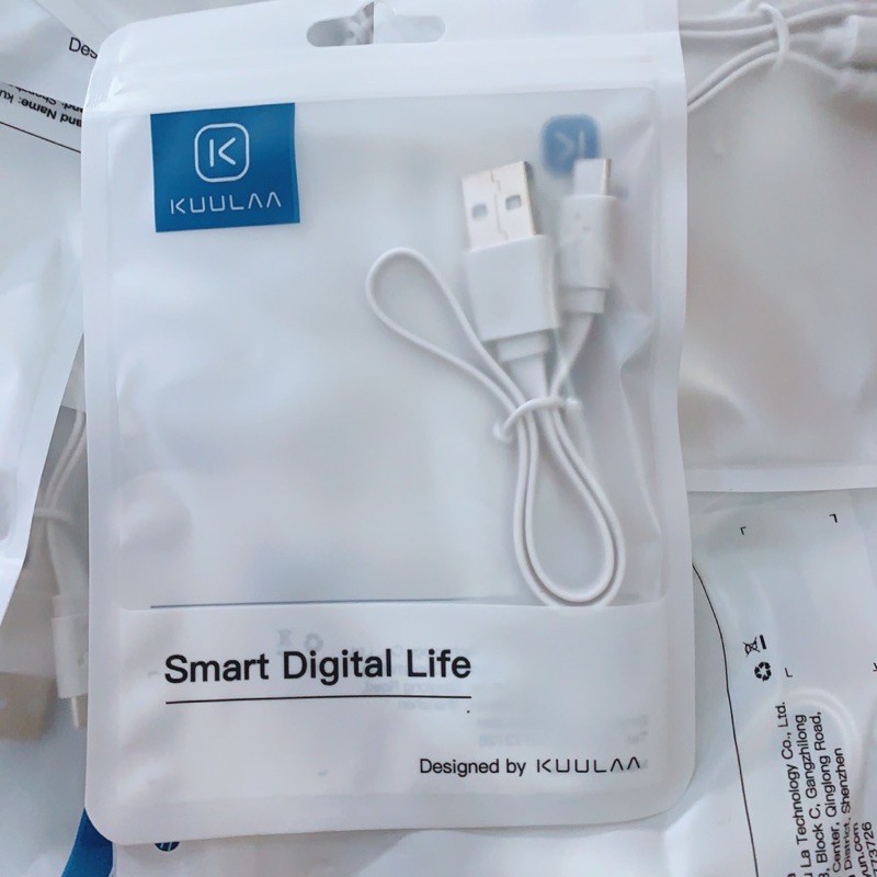 Cáp sạc Micro USB cho Xiaomi, oppo, sámung- sạc quạt- dài 30cm