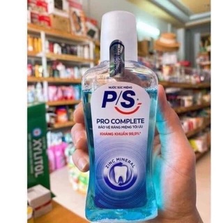 Nước súc miệng p/s pro complete 130ml