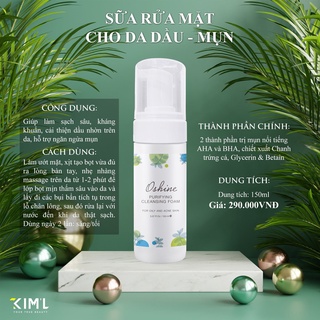 Sữa rửa mặt dành cho da dầu/mụn 150ML