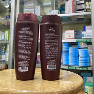 Cặp Dầu gội + xả Thái Dương 7 (chai 200ml)