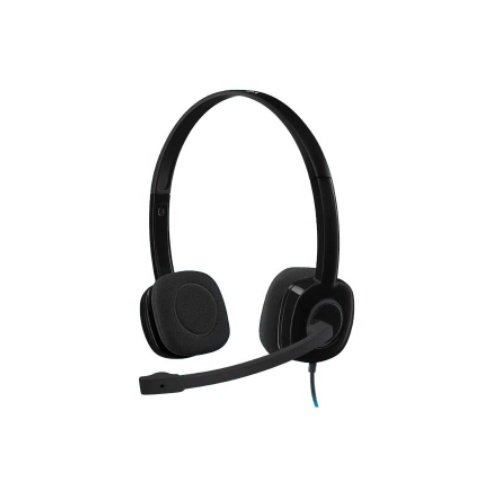 Tai nghe chụp đầu Logitech kèm mic H151 – 1 jack 3.5mm- Hàng chính hãng
