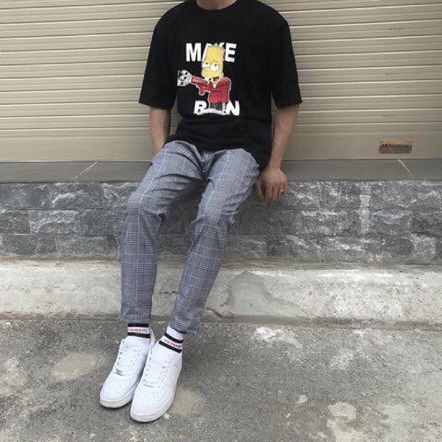 QUẦN CARO  ( Hàng loại 1 )CHUẨN FORM BAGGY