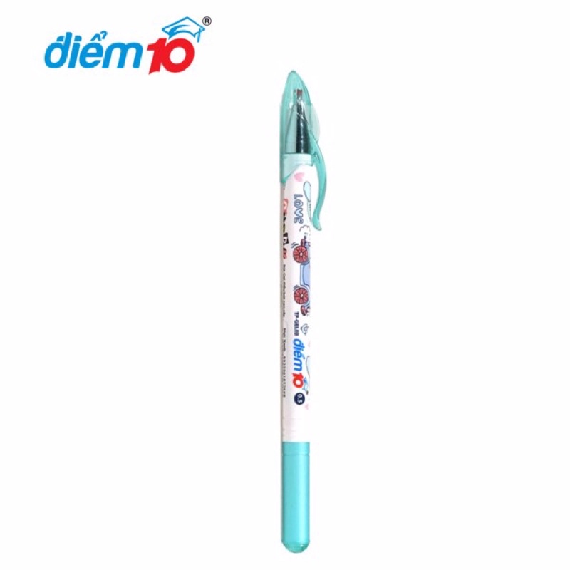 Bút gel Điểm 10 TP-GEL03 - Mực xanh