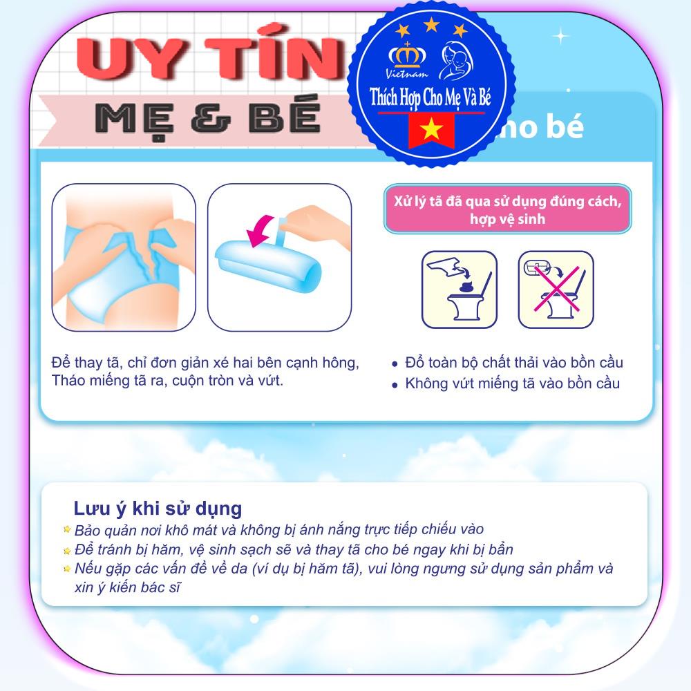 Bỉm quần bơi cho bé trai, bé gái Size L 9-14 kg, XL 12-17kg, XXL trên 15kg thương hiệu Happy Penguin