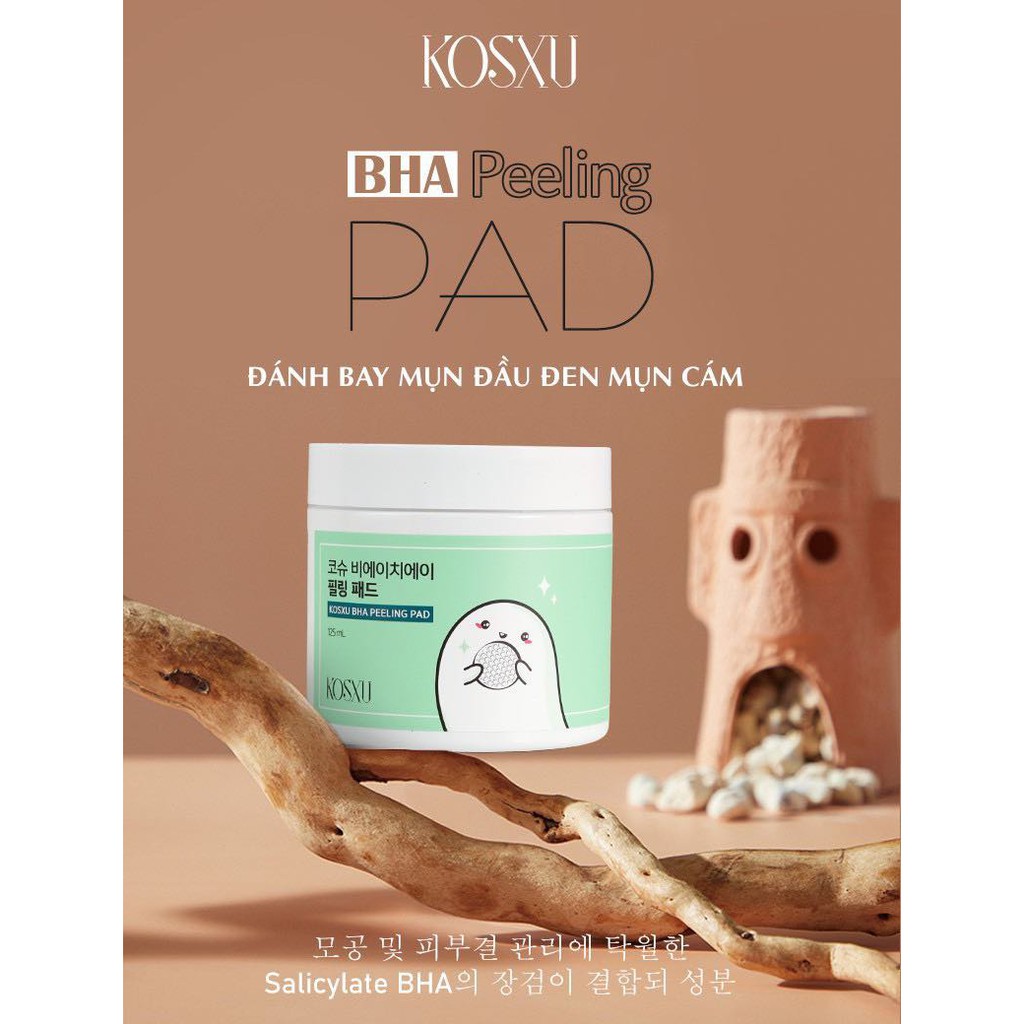 BÔNG LAU MỤN KOSXU 💖FREESHIP💖