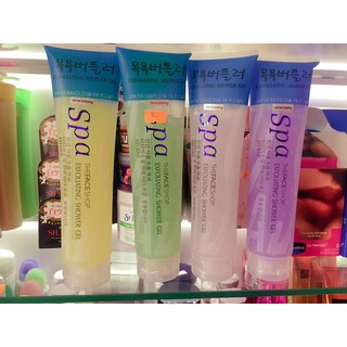 Kem tẩy da chết Spa Exfoliating Shower Gel 350ml Hàn Quốc