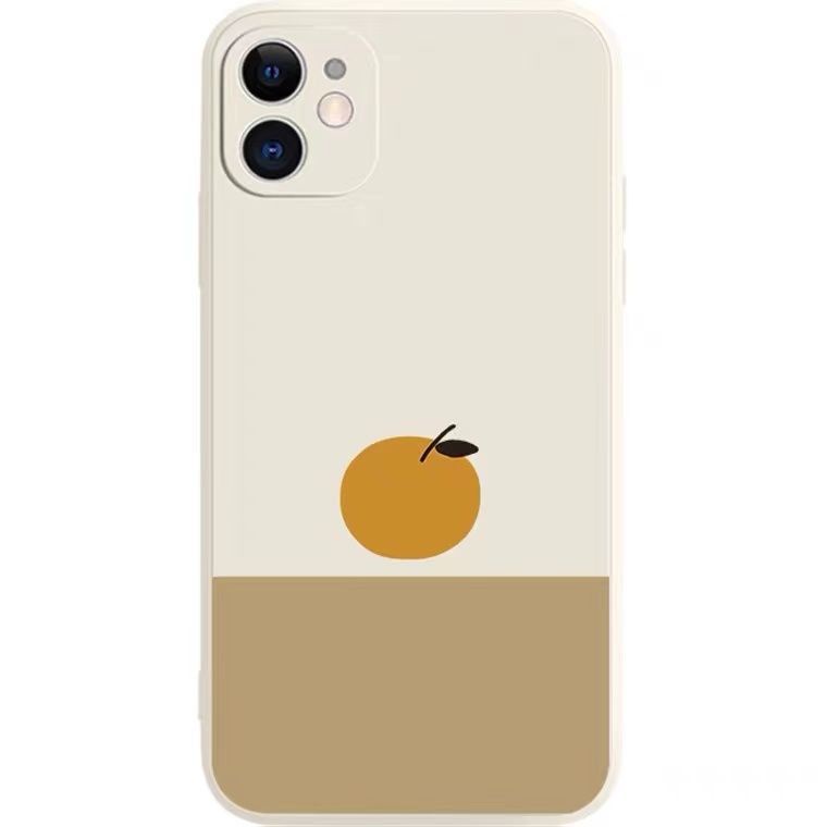 Ốp Điện Thoại Chống Sốc Họa Tiết Quả Cam Cho Iphone 13 Pro 11 Pro Max Xr 6s 7 8 Plus 12 Mini 12 Pro Xs Max