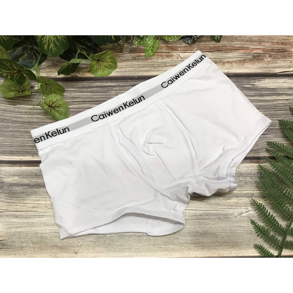 [free ship 50k + che tên đơn hàng] QUẦN LÓT BOXER NAM THUN COTTON CAIWEN (HÌNH THẬT)