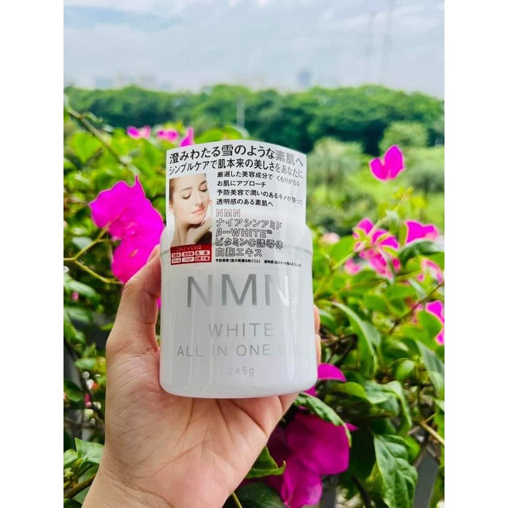 Gel dưỡng trắng và phục hồi NMN  White All in one Nhật bản 245g