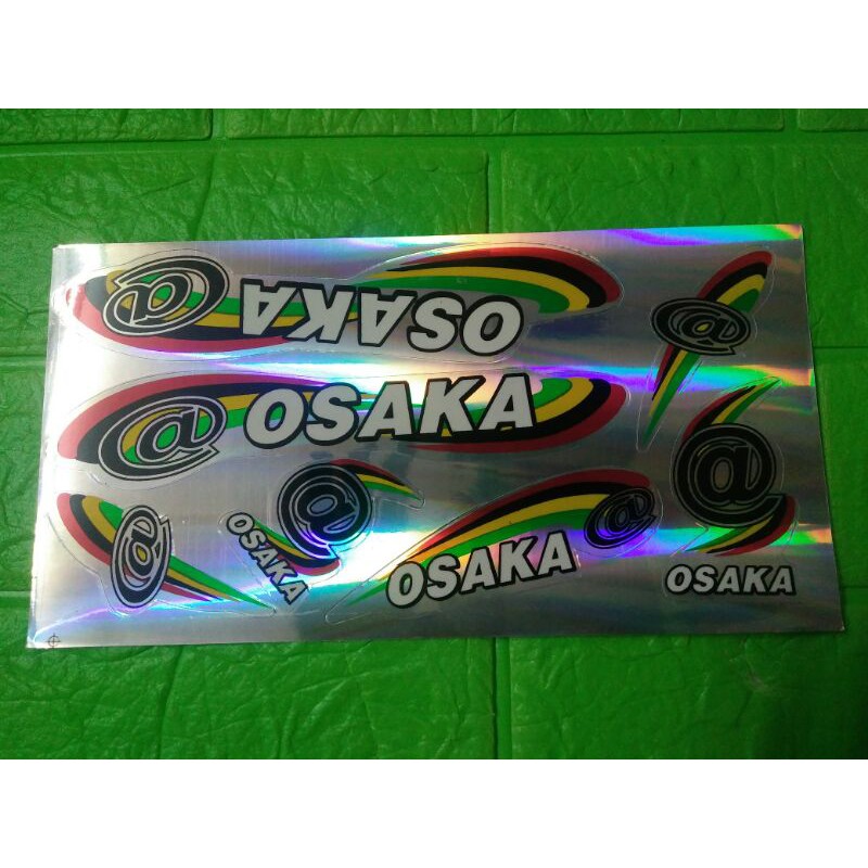 Bộ tem dán xe đạp Osaka