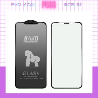 [THANH LÝ] Kính cường lực iphone - kính cường lực BAIKO kinh kong siêu cứng, chống bụi, không mẻ cạnh
