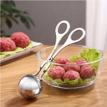 Dụng Cụ Làm Thịt Viên, Cá Viên - LOẠI INOX KHUÔN TRÒN