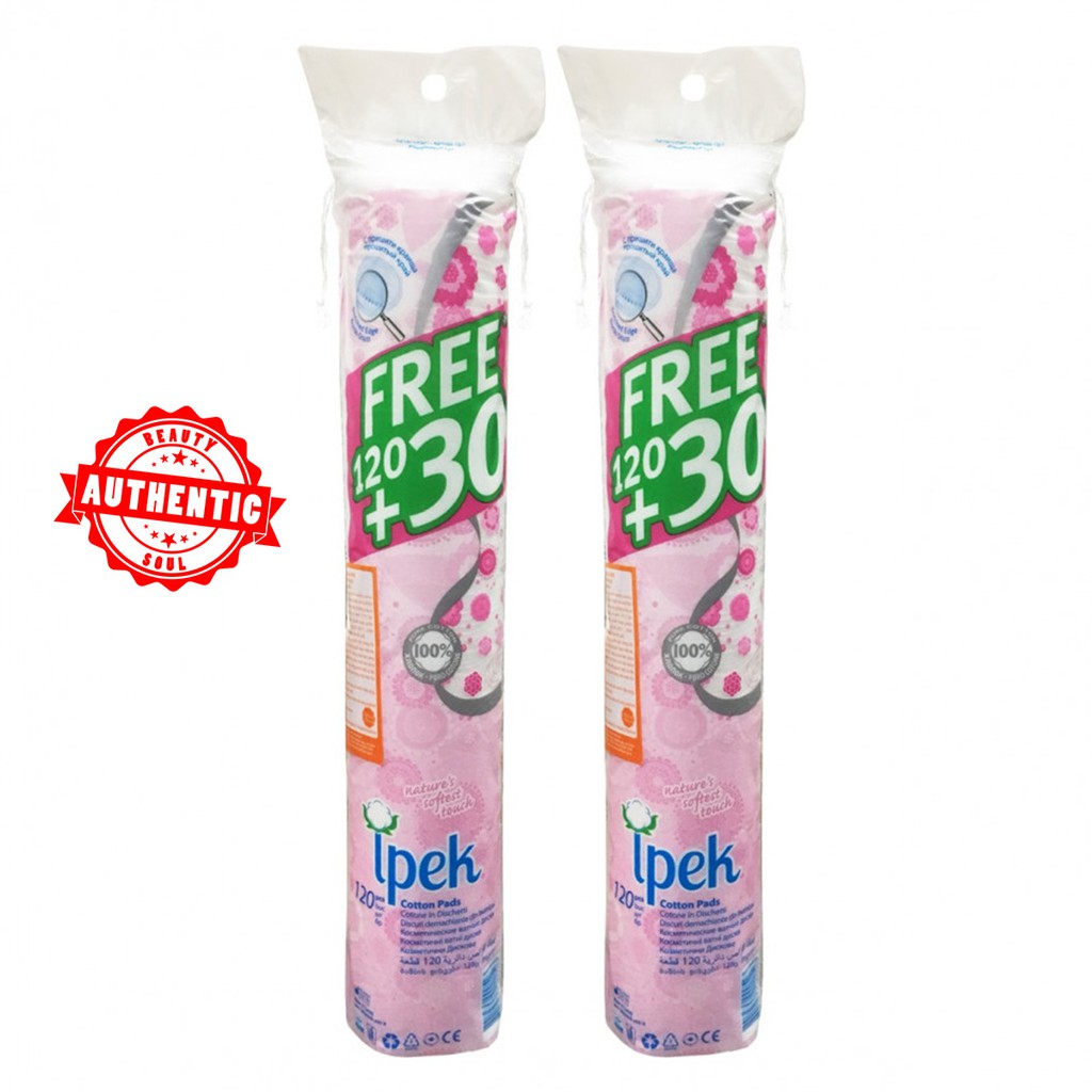 [150M] Bông Tẩy Trang Ipek Thổ Nhĩ Kỳ 150 (120 + 30) Miếng - bông tẩy trang