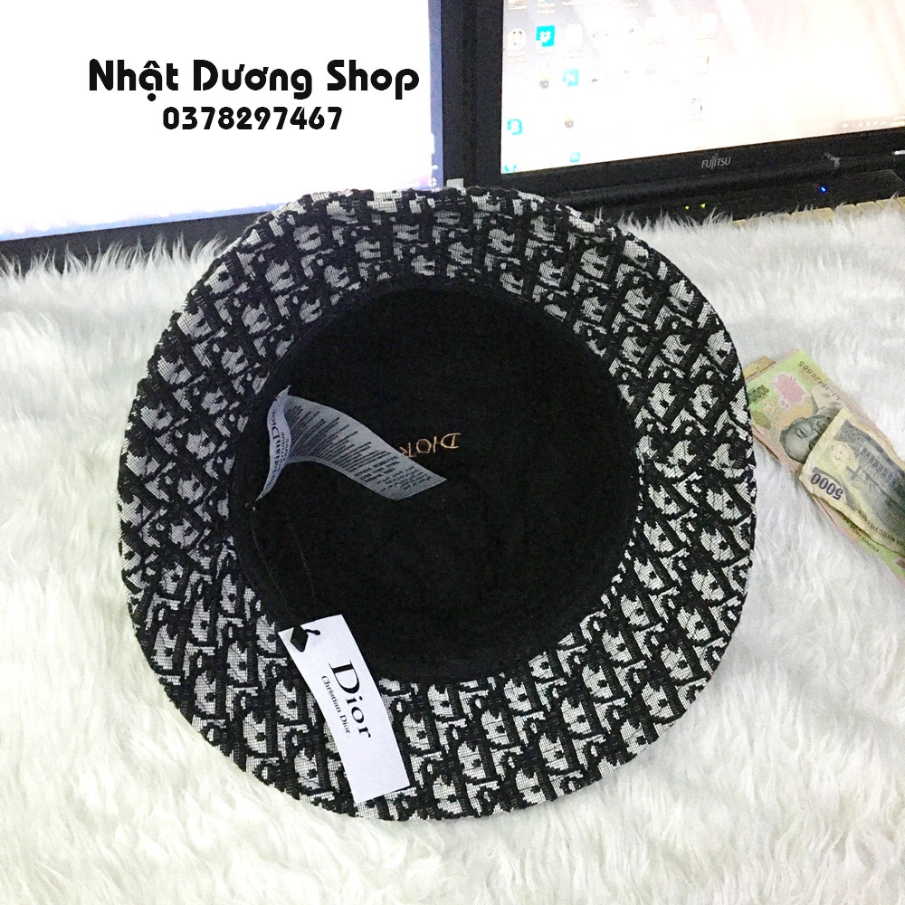 Mũ Bucket Thời Trang Cao Cấp 2021, Họa Tiết Bắt Mắt, Màu Sắc Thời Thượng, Chất Vải Dày Dặn, hợp su thế thời trang