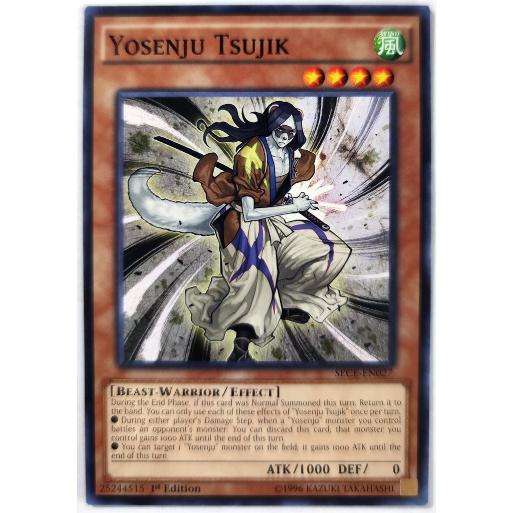 [Thẻ Yugioh] Yosenju Tsujik |EN| Common