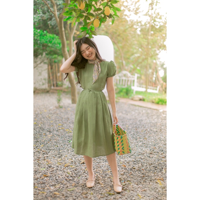 Sumire Store Đầm linen Du Dương